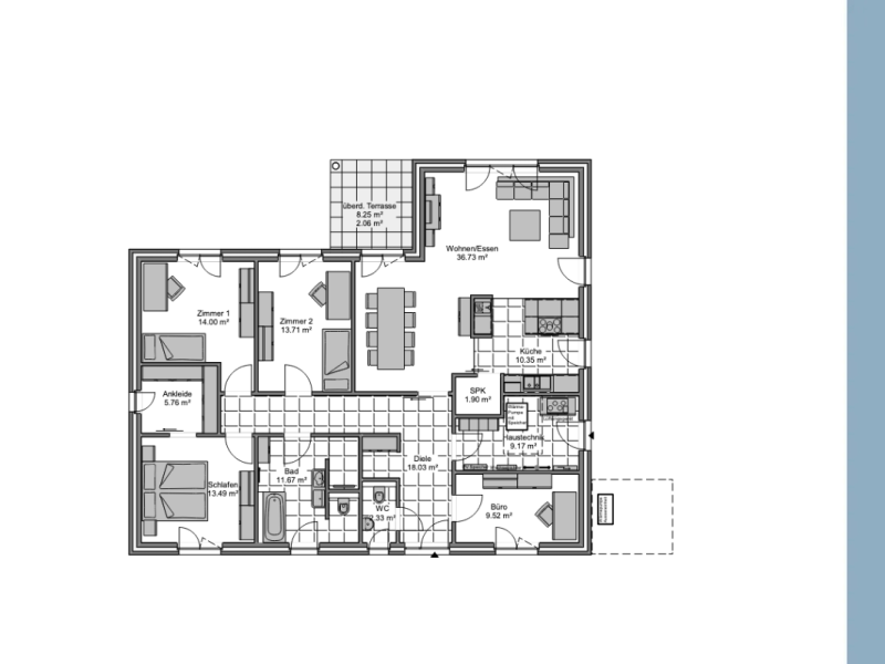 Plan 150 Grundriss